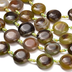 Chapelets de perles d'agate naturelle&nbsp;G-A321-L04-01
