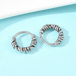 Серьги для хряща из нержавеющей стали 316&nbsp;AJEW-C044-16C-AS