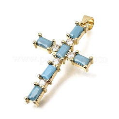 Pendenti in ottone con zirconi cubici&nbsp;CU-CBAE7DF-11G-D05