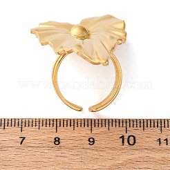 Регулируемые открытые манжетные кольца из нержавеющей стали 304&nbsp;RJEW-K294-03G