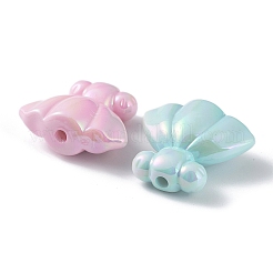 УФ-покрытие радужными переливающимися акриловыми бусинами&nbsp;X-OACR-A029-06