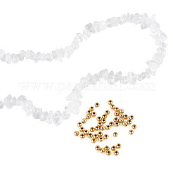 1 hebra de cuentas de cristal de cuarzo natural&nbsp;G-TAD0001-08