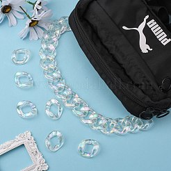 Прозрачные акриловые соединительные кольца&nbsp;LS-PACR-N010-038A-01