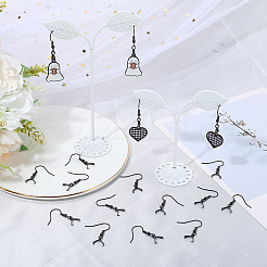 50 шт. крючки для сережек из нержавеющей стали 304&nbsp;STAS-SC0010-74EB