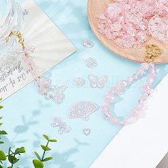 200 г прозрачных акриловых бусин&nbsp;OACR-SP0001-86B