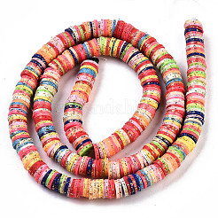Handgefertigte Polymer Clay Perlen Strang&nbsp;X-CLAY-T018-04D