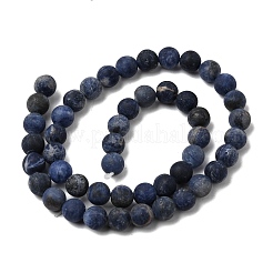 Chapelets de perles en sodalite naturelle&nbsp;X-G-Q462-8mm-07