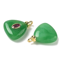 Крашеные натуральный белый нефрит подвески&nbsp;G-H328-04G-B10