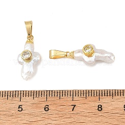 Pendentifs en perles keshi baroques naturelles&nbsp;PALLOY-JF06012