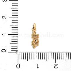 Подвески из нержавеющей стали 304 с микропаве из кубического циркония&nbsp;STAS-D364-01G