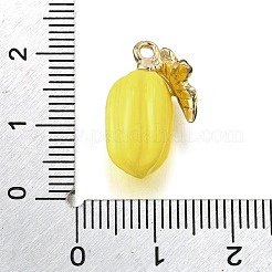 Подвески из эмали и сплава&nbsp;LS-ENAM-D303-07G-06