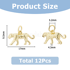 Латунные подвески с покрытием 12шт&nbsp;KK-HS0001-27