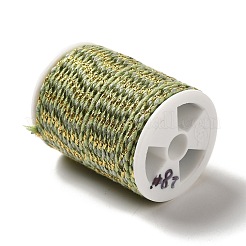 Cordon en polycoton à 4 brin avec fil métallique&nbsp;LS-OCOR-Z003-D101