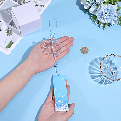 1 pieza de decoración de carillón de viento de vidrio de borosilicato de alta calidad&nbsp;AJEW-PH0010-10A