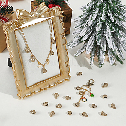 40 шт. латунные подвески-колокольчики&nbsp;KK-UN0005-55