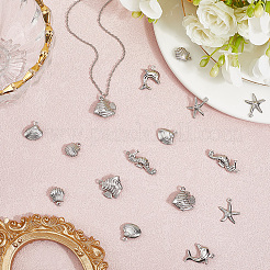 120 шт. 6 подвески из нержавеющей стали Ocean 304&nbsp;STAS-BBC0008-12