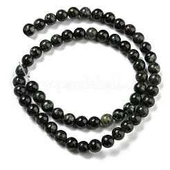 Природные серпантину нитей бисера&nbsp;G-P504-6mm-01