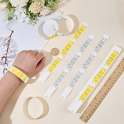200 pulsera de plástico impermeable VIP de 2 colores&nbsp;BJEW-SP0001-33