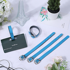 Регулируемые ремни для багажа из воловьей кожи&nbsp;AJEW-WH0007-11D