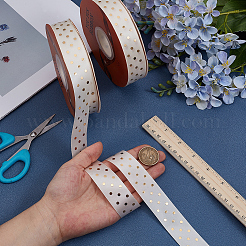Polyesterband mit Goldprägung und Polka Dot-Aufdruck&nbsp;OCOR-CY0003-70