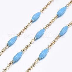 Main chaînes émail de perles&nbsp;CHS-I007-06G-09