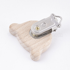 Clips porte-tétine en bois de hêtre&nbsp;X-WOOD-T015-20