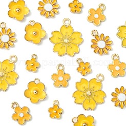 20 Stück 5 Style Legierung Emaille Anhänger&nbsp;ENAM-YW0003-27