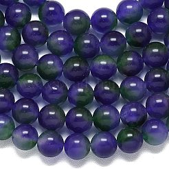 Натуральный Malaysia нефритовые бусы пряди&nbsp;G-B165-C02-12mm