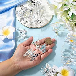 12 шт. заколки для волос из сплава кожи аллигатора для женщин&nbsp;OHAR-SP0001-06S