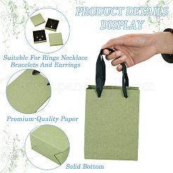 2 vitrina cuadrada de papel para joyas&nbsp;CON-TA0001-39F-01