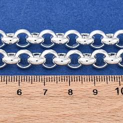 Ожерелья из нержавеющей стали 304 с цепочкой Rolo&nbsp;NJEW-Q013-11S