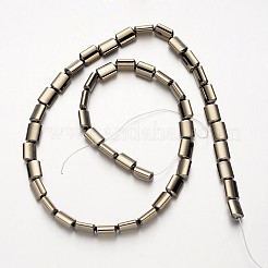 Electroplate non magnetici ematite sintetico fili di perline&nbsp;G-F300-01A-06