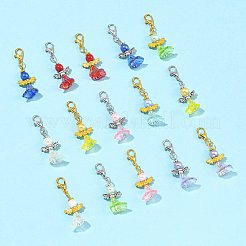 8 шт. подвесных украшений из акрила&nbsp;HJEW-FS00071