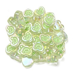 УФ-покрытие Радужные радужные акриловые эмалевые бусины&nbsp;OACR-G012-12D