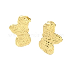 Ионное покрытие (ip) фурнитура для сережек из нержавеющей стали 304&nbsp;EJEW-O002-09G