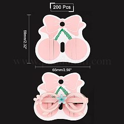 Carte di visualizzazione di fermagli per capelli di carta&nbsp;DIY-WH0199-79
