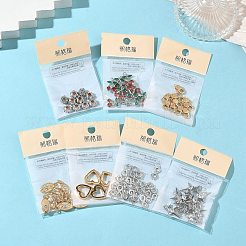 Breloques en laiton serties de micro-pavés de zirconiums cubiques transparents pour la Saint-Valentin de Shegrace&nbsp;XGRQ4N358-737G