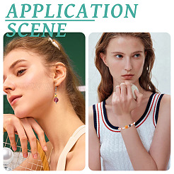 Бусины из полимерной глины ручной работы 8 шарик&nbsp;CLAY-TA0001-84B