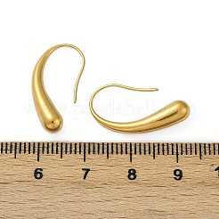 Серьги-капли из нержавеющей стали 304&nbsp;EJEW-S272-06G