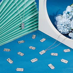 20шт 2 стиля подвески из сплава со стразами&nbsp;FIND-SC0013-90