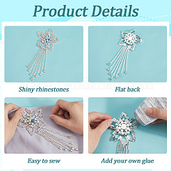 Стеклянные стразы кисточка кабошоны&nbsp;FIND-WH20008-30A