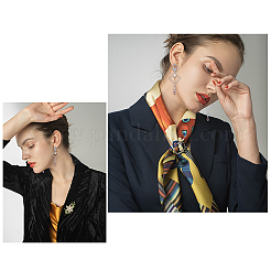 Фурнитура для сережек-гвоздиков из нержавеющей стали 304&nbsp;STAS-UN0015-40