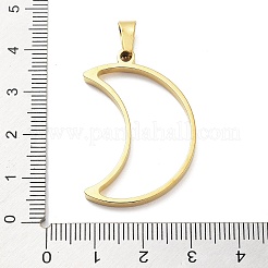 Ciondoli con castone aperto in acciaio inossidabile 304&nbsp;STAS-Z091-05G-08