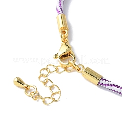 Pulseras cordón de nylon&nbsp;MAK-C003-02G-56