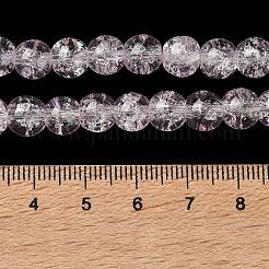 Стеклянные бусины кракле&nbsp;GLAA-XCP0002-03B