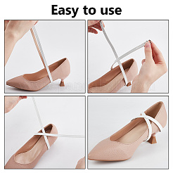 4 пара двухцветных шнурков из искусственной кожи&nbsp;FIND-DR0001-14