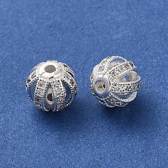 Gestell mit Messing-Pavé-Kubikzirkonia-Perlen&nbsp;KK-D100-10S-01