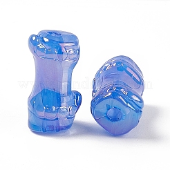 УФ-покрытие радужными переливающимися акриловыми бусинами&nbsp;PACR-M003-06E