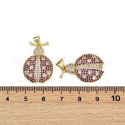 Латунные микро проложить кубического циркония подвески&nbsp;KK-S526-40G