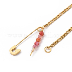 201 булавка из нержавеющей стали подвеска ожерелье&nbsp;NJEW-JN03002